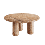 Casoli Marble Coffee Table, Mocha - Image 2