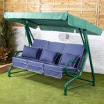 Alfresia Roma 3 Seater Garden Swing Seat | Luxury Cushions - Image 5