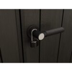 Keter 11x 7 Artisan Heavy Duty Plastic Pent Shed – Grey - Image 4