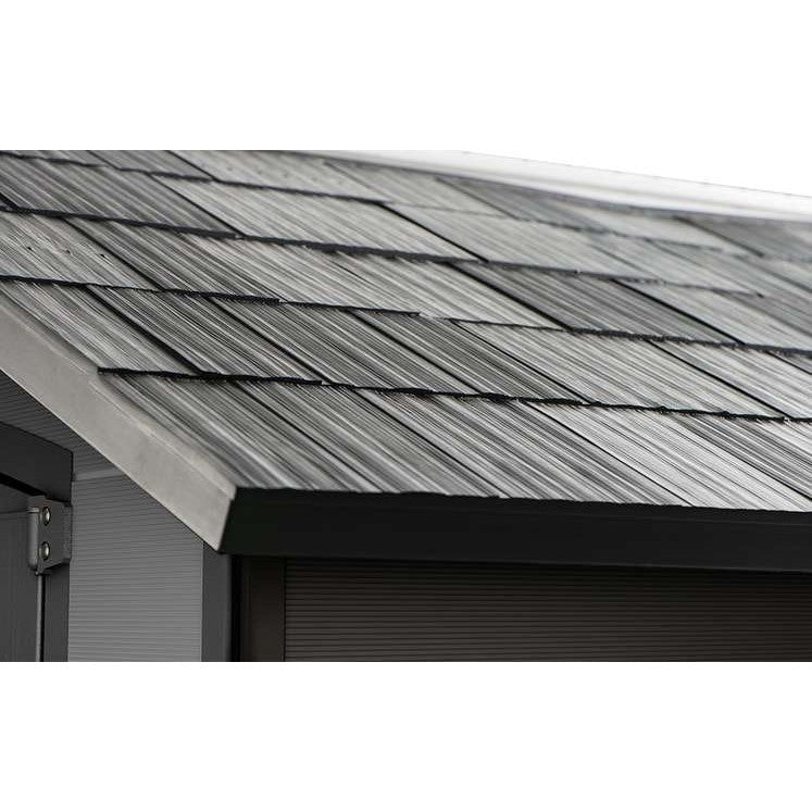 Keter 7.5’x11′ Premier Heavy Duty Plastic Shed – Grey - Image 9
