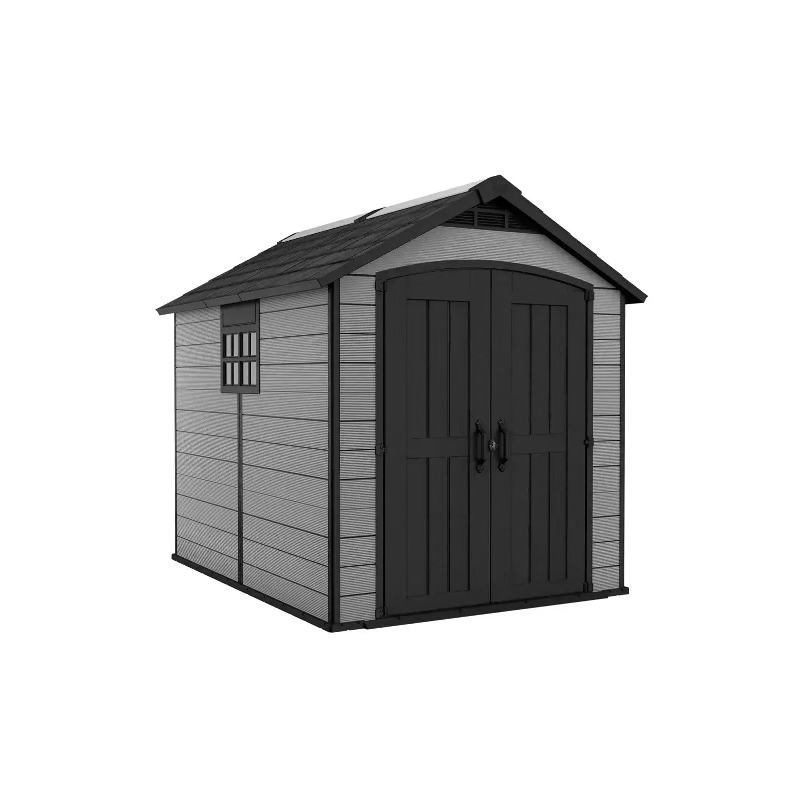 Premier-759_1-jpg-2 Keter 7.5×9 Premier Heavy Duty Plastic Shed – Grey - Image 1